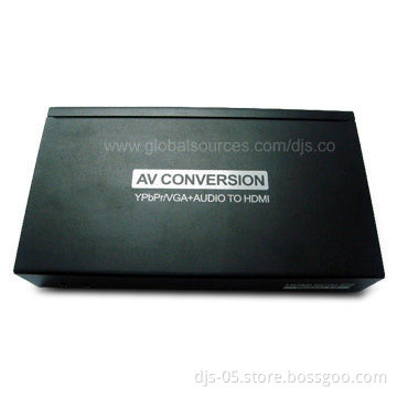 VGA/YPbPr/Audio to HDMI Converter with 1CH Audio Input